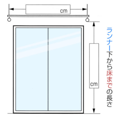 掃き出し窓 採寸 床まで