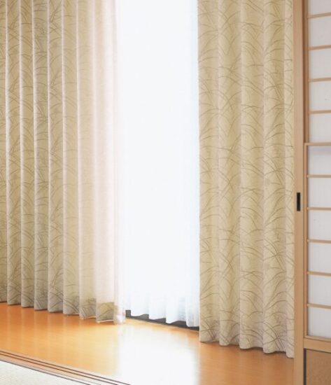 和室 カーテン 縁側