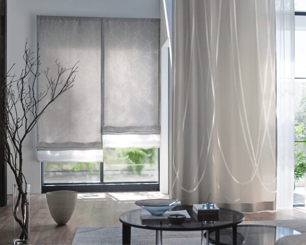 ナチュラルモダン カーテン 自然