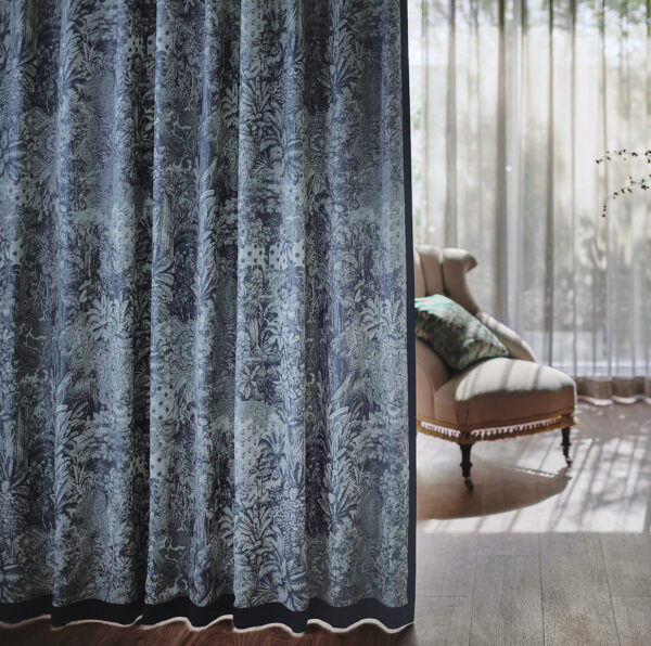 カーテン ミラショーン レトロ