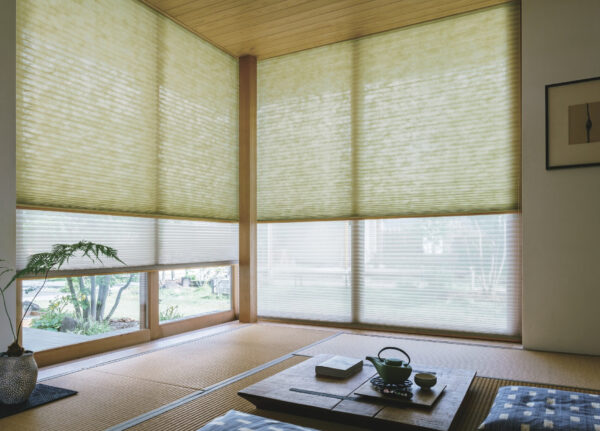 窓周り プリーツスクリーン 和室