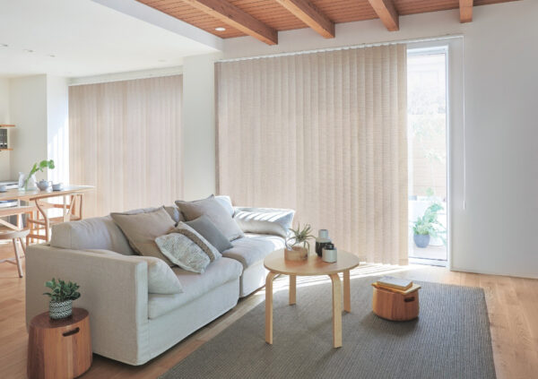 窓周り 大きな窓 タテ型ブラインド